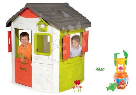 Kids' playhouses - Neo Jura Lodge Smoby Playhouse Set - 32