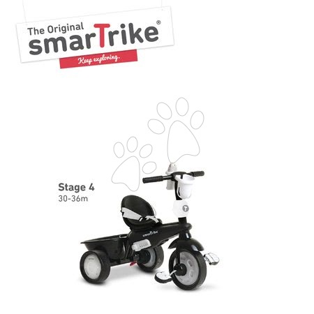 Tříkolky od 10 měsíců - Tříkolka Chic Touch Steering 4v1 smarTrike - 4