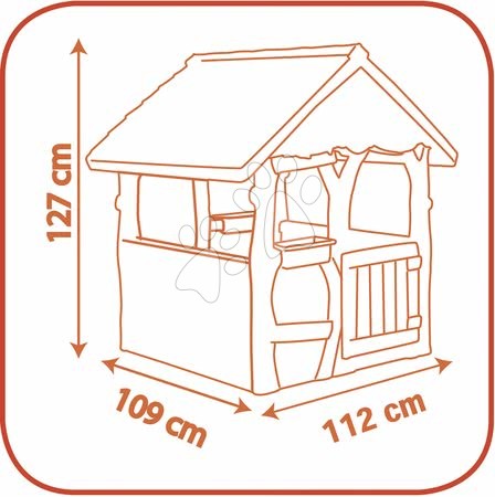 Detské domčeky - Rozprávkový domček Máša a medveď Smoby - 5