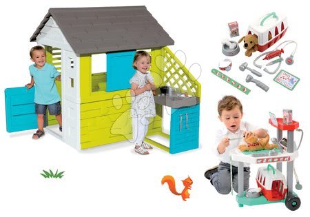 Playhouse sets - Set house Pretty Blue Smoby - 11