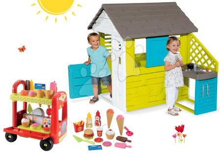 Cabanes et accessoires - Maisonnette Pretty Blue Smoby - 21