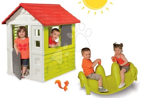 Casitas con columpio - Set casa Nature Smoby - 16