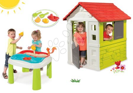 Case per bambini con sabbiera - Set casa Nature Smoby - 15