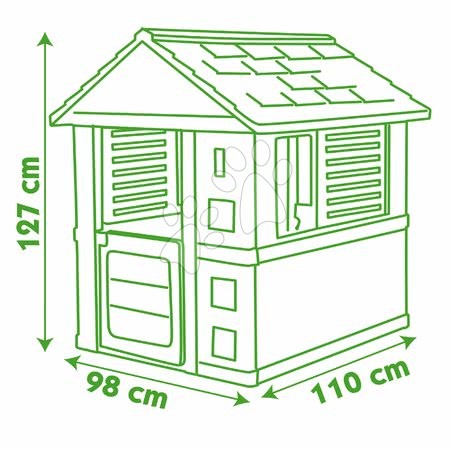 Domečky pro děti - Domeček Sunny Smoby - 2