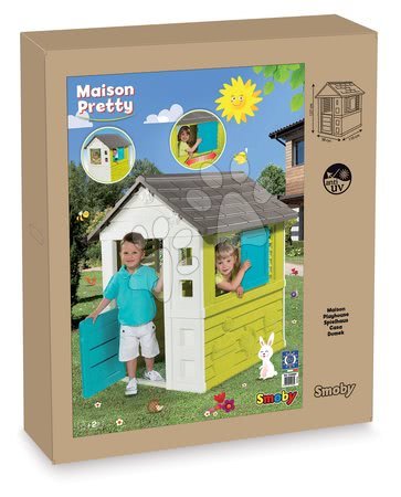 Cabanes et accessoires - Set maison Pretty New Smoby avec volet coulissant - 31