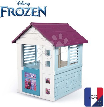 Cabanes avec toboggan pour enfants - Maisonnette Disney Frozen Playhouse Smoby - 2