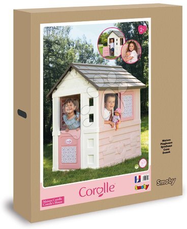 Kleine Spielhäuser für Kinder - Spielhaus Corolle Playhouse Smoby  - 5