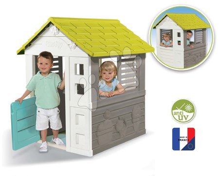 Domečky pro děti - Domeček Jolie New Grey Playhouse Smoby - 2