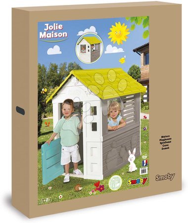 Domečky pro děti - Domeček Jolie New Grey Playhouse Smoby - 6