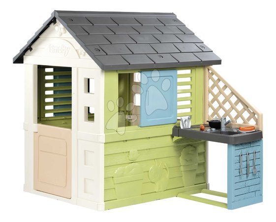 Playhouses | Page 6 - House with kitchen and 17 accessories Pretty Playhouse&Kitchen Life Smoby