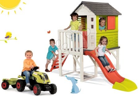 Case set - Set Casetta palafitta Pilings House Smoby con scivolo 150 cm  - 27