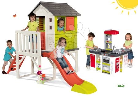 Case set - Set Casetta Palafitta Pilings House Smoby - 12