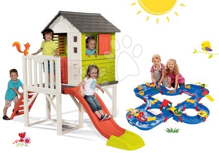 Case per bambini con piste acquatiche - Set Casetta Palafitta Pilings House Smoby - 33