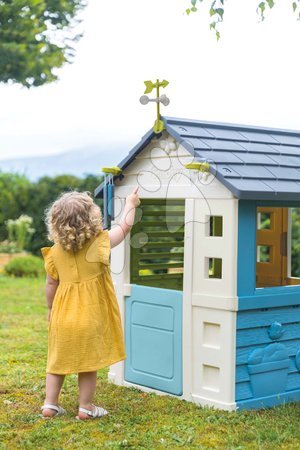 Špeciálne len u nás - Domček meteorologická stanica s kvetináčom pri kuchynke Štyri ročné obdobia 4 Seasons Playhouse Smoby - 33