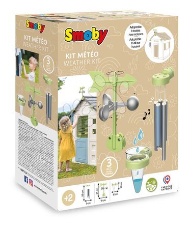 Zubehör für Spielhäuser - Meteorologische Wettervorhersage-Set Weather Kit Smoby - 6