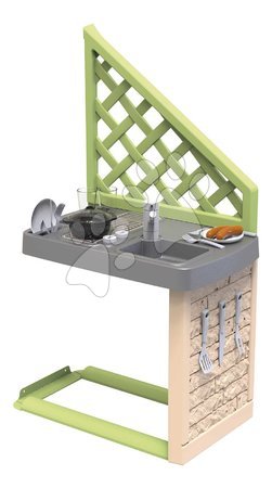 Accessoires pour la cabane - Cuisine d'été avec 17 accessoires Summer Kitchen Life pour les maisons Smoby