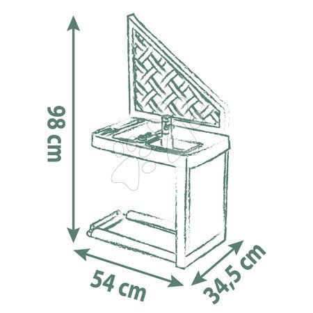 Accessoires pour la cabane - Cuisine d'été avec 17 accessoires Summer Kitchen Life pour les maisons Smoby - 5