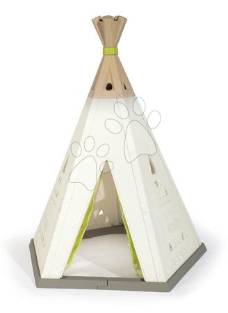 Kućice s namještajem - Prirodni šator Indoor&Outdoor Teepee Evolutive Smoby - 8