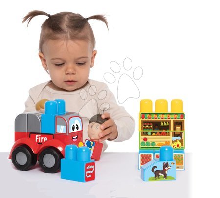 Building blocks and toys - Building set fire truck Dohány - 3