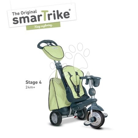 Trikes from 10 months - Explorer Green 5in1 smarTrike Tricycle - 4