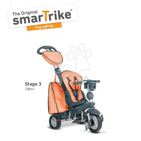 Tricikli za djecu od 10 mjeseci - Tricikl Explorer Orange smarTrike - 4