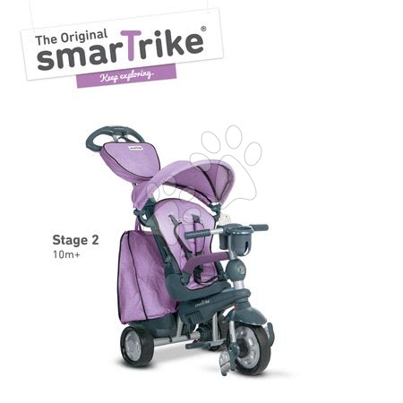 Trikes from 10 months - Explorer Lila 5in1 smarTrike Tricycle - 3