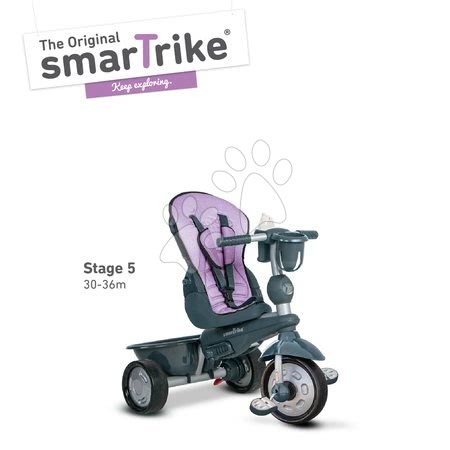 Trikes from 10 months - Explorer Lila 5in1 smarTrike Tricycle - 6