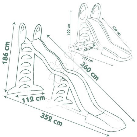 Cabanes avec toboggan - Maison de jeu des Amis Smoby - 32