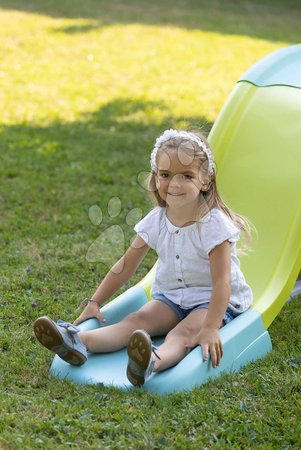 Toboggans pour enfants  - Toboggan XL Slide Green Smoby avec fontaine d'eau - 6