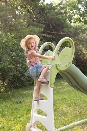 Rutschen für Kinder - Rutsche mit doppelter Welle und Wasserfontäne 230 cm Toboggan XL Slide Life Smoby - 3