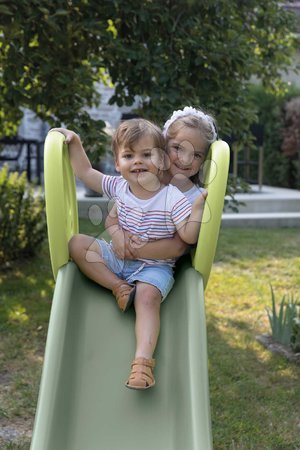 Rutschen für Kinder - Rutsche mit doppelter Welle und Wasserfontäne 230 cm Toboggan XL Slide Life Smoby - 8