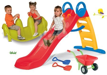 Scivoli con altalena - Set scivolo Funny Toboggan Smoby 200 cm - 14