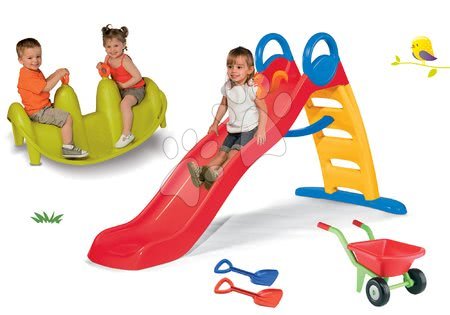 Scivoli con altalena - Set scivolo Funny Toboggan Smoby 200 cm - 15