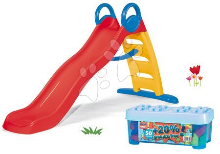 Rutschen für Kinder - Set Rutsche mit Springbrunnen Funny Double Toboggan Smoby - 27