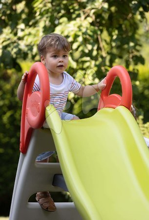 Toboggans pour enfants  - glissière drôle Green Toboggan Smoby avec fontaine - 8