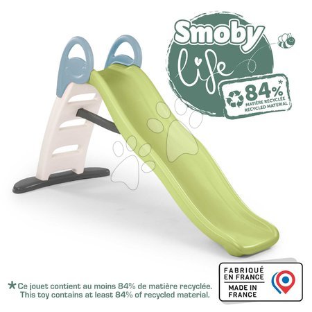  | Page 18 - Slide with double wave and water spray 2 meters Funny Slide Green Toboggan Life Smoby_1