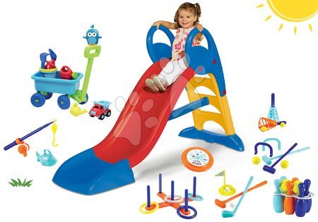 Skluzavky sety - Set skluzavka Toboggan s vodou KS Smoby 1,5 m - 12