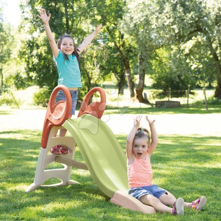 Kleine Spielhäuser mit Rutsche - Spielhaus mit Küche und Garten Friends House Life Smoby - 18