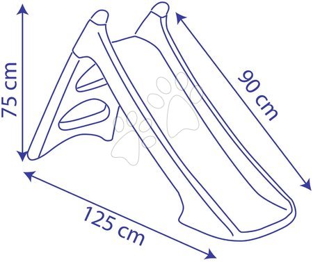 Skluzavky pro děti - Skluzavka s vlhčením Spidey XS Slide Smoby - 5