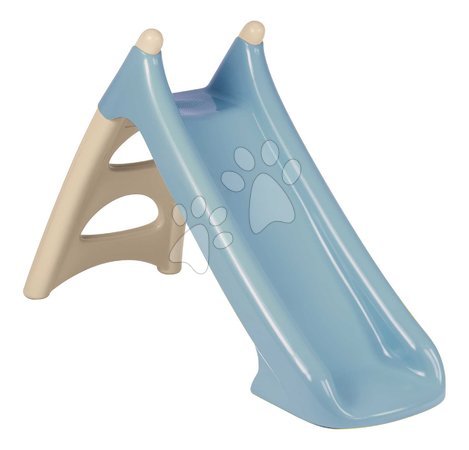 Toboggans pour enfants  - Toboggan avec jeu d'eau 90 cm XS Slide Blue Life Smoby