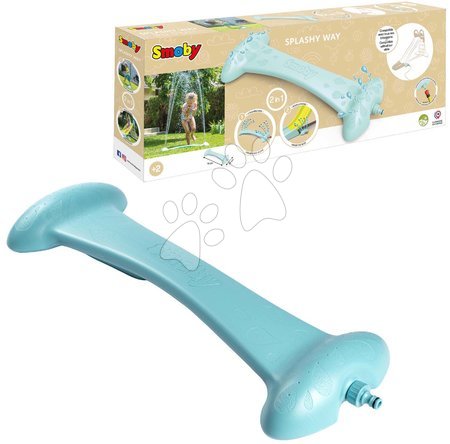 Toboggans et accessoires - Toboggan écologique avec fontaine et siège pour jeu d'eau Toboggan XL Slide Green Smoby - 37