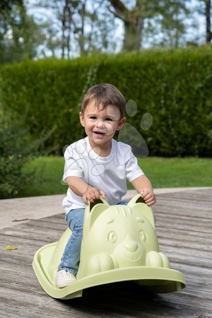 Legăne pentru copii - Leagăn pisică Green Cat Rocker Life Smoby - 5