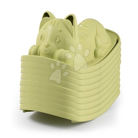 Legăne pentru copii - Leagăn pisică Green Cat Rocker Life Smoby - 2