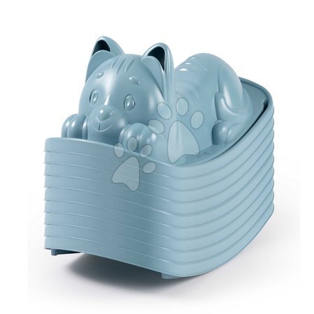 Legăne pentru copii - Leagăn pisică Blue Cat Rocker Life Smoby - 2