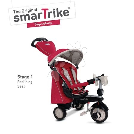 Triciklik 10 hónapos kortól - Tricikli Recliner Infinity 5in1 smarTrike - 1