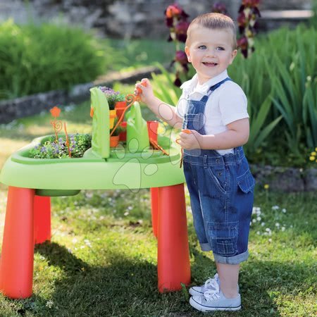 Otroško vrtno pohištvo - Miza Vrtnar De Jardinage 2v1 Smoby - 6