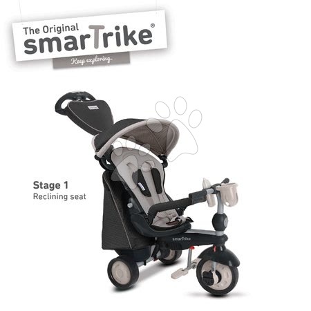 Tříkolky od 10 měsíců - Tříkolka Recliner Infinity 5v1 smarTrike - 1