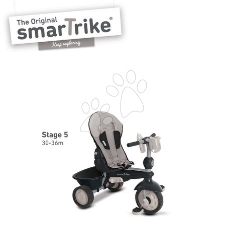 Tříkolky od 10 měsíců - Tříkolka Recliner Infinity 5v1 smarTrike - 7