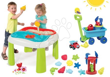 Set mobili da giardino per bambini  - Set tavolo Acqua&Sabbia 2in1 Smoby    - 14