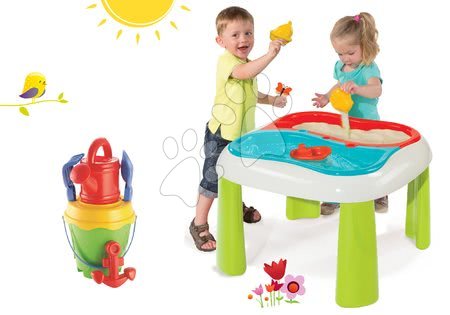 Set mobili da giardino per bambini  - Set tavolo Acqua&Sabbia 2in1 Smoby - 13